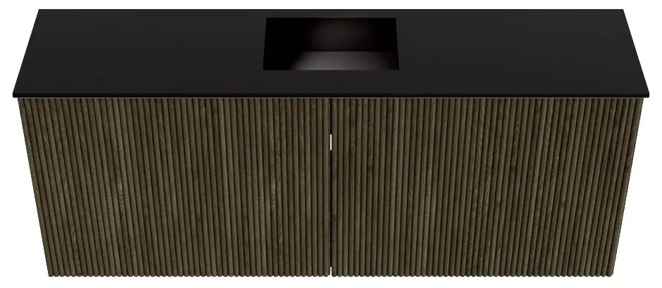 Mondiaz Joya 100cm toiletmeubel shadow met wastafel faye midden zonder kraangat urban