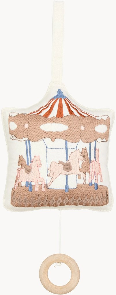 Babymuziekmobiel Carousel van biokatoen