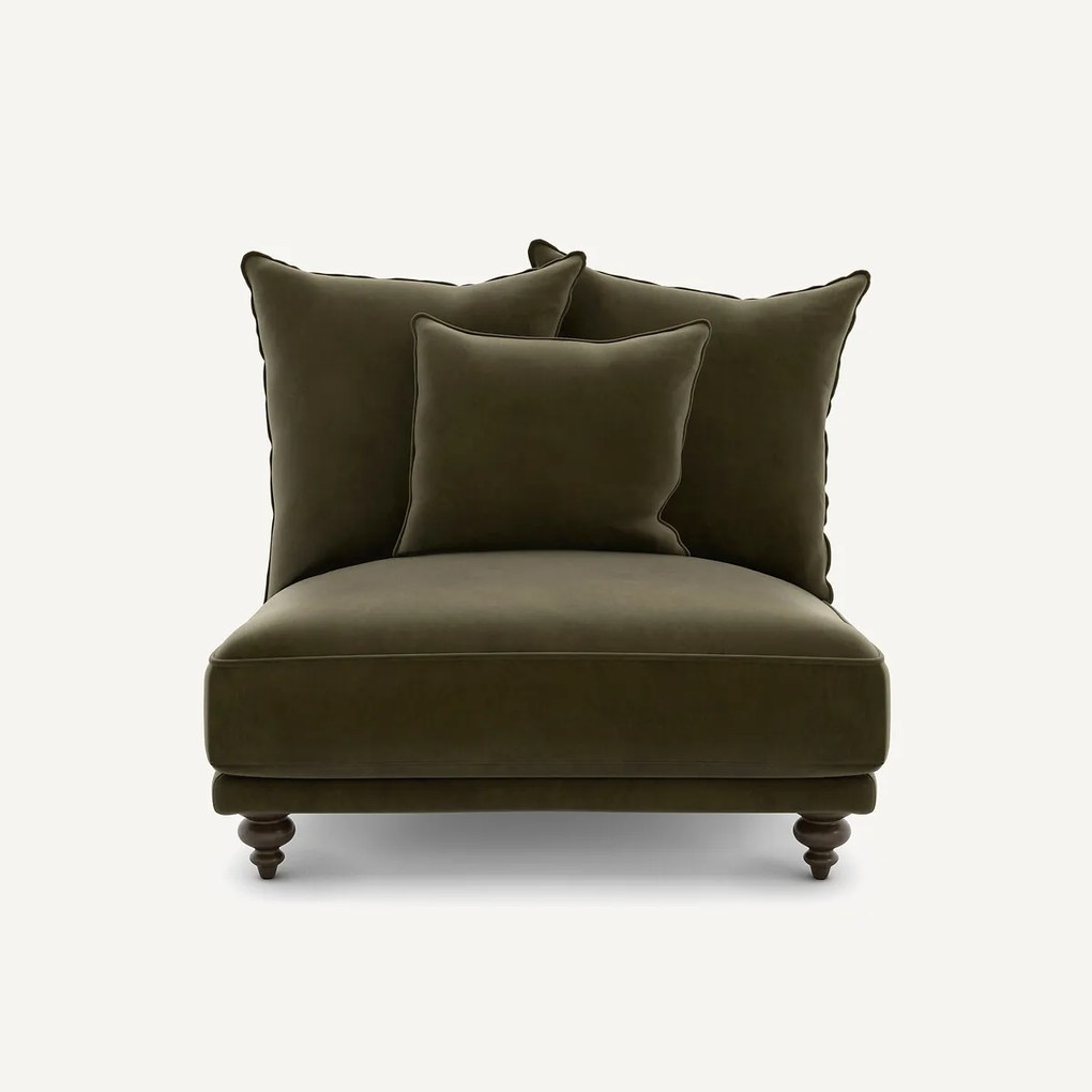 Bank in fluweel, Lazare