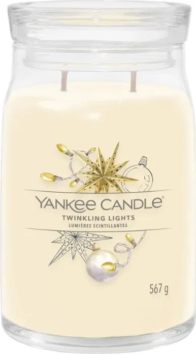 Yankee Candle geurkaars - Twinkling Lights - Signature Large Jar