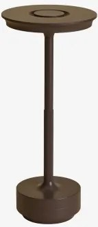 Draadloze Led-buiten Tafellamp Rivkin Bruin – Chocolade - Sklum