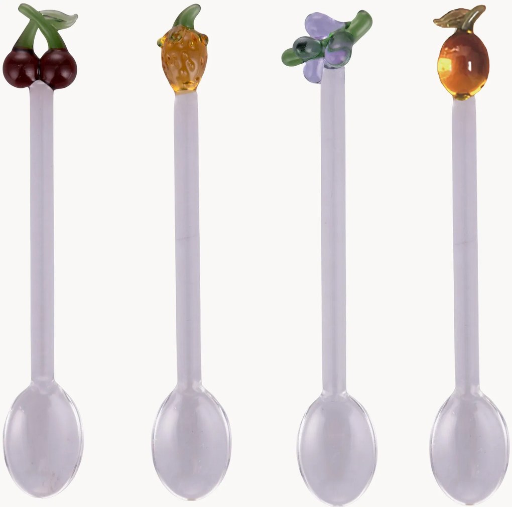 Dessertlepels Fruit Life, 4-delig
