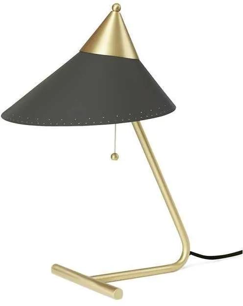 Warm Nordic Brass Top tafellamp