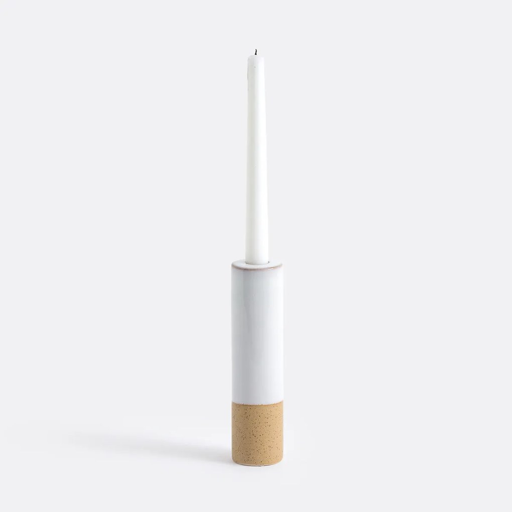 Keramische kandelaar H20 cm Zilka