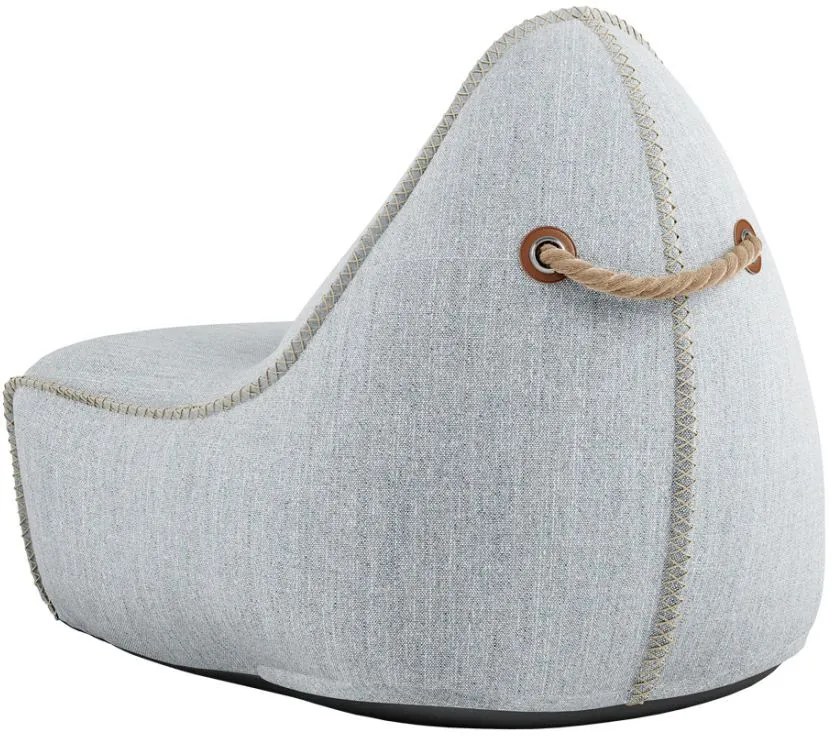 Cobana Lounge Chair & Pouf Outdoor - Wit