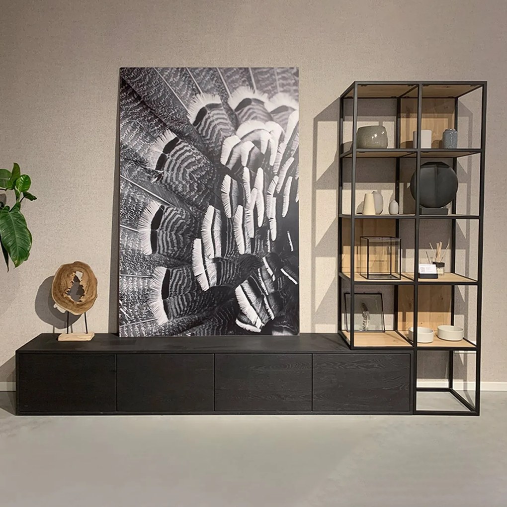 Open industriële kast Sessy