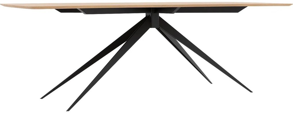 Goossens Excellent Eettafel Uniek, Semi rechthoekig 240 x 100 cm