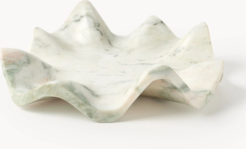 Handgemaakte decoratieve marmeren schaal Gaia, Ø 40 cm
