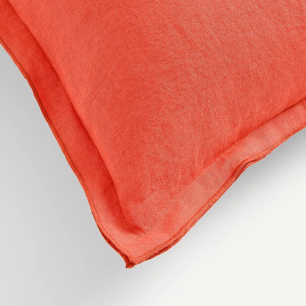 Kussenhoes, gewassen linnen, Elina