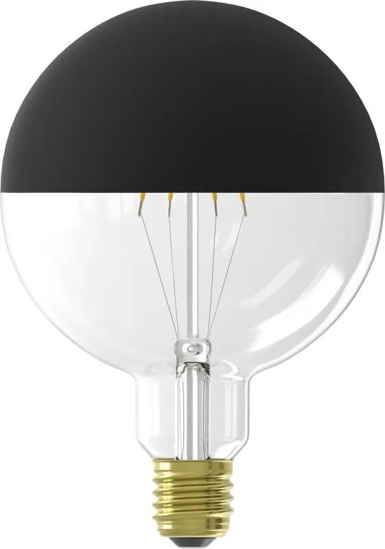 LED Lamp 4W - 280 Lm - Globe - Kopspiegel Zwart (zwart)