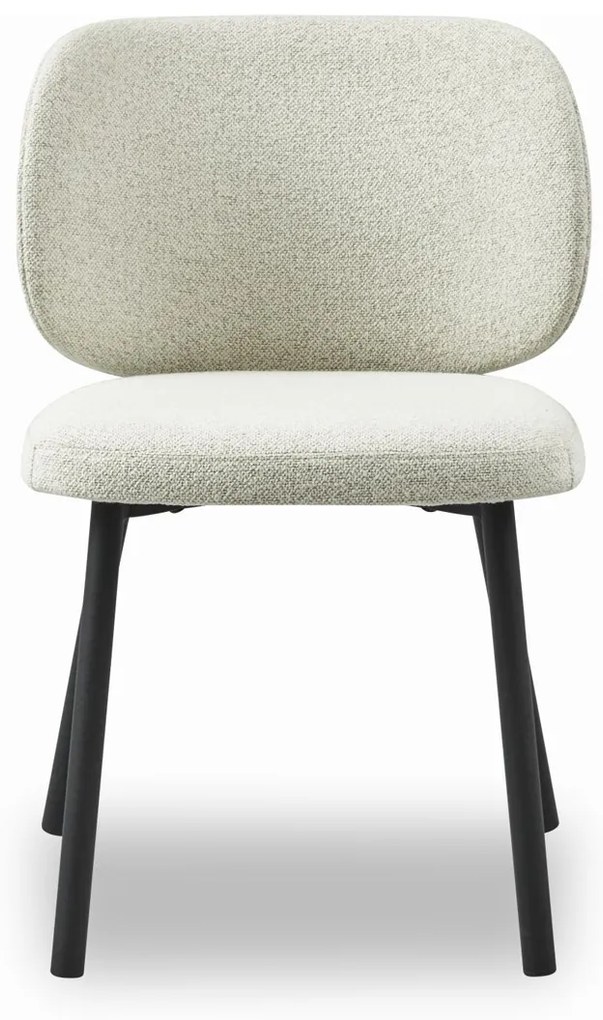 Boucle Eetkamerstoel Creme