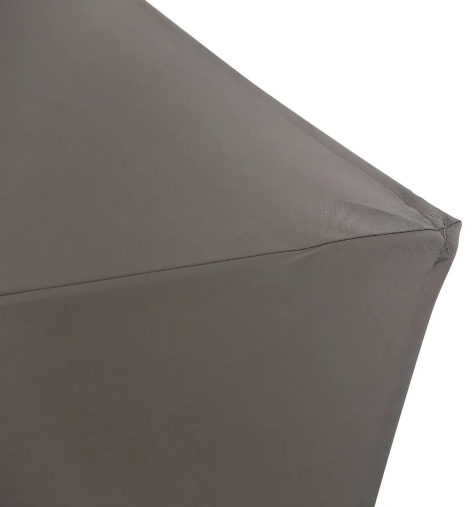 Camello Valerio Stokparasol M (excl. Voet) Aluminium Grijs