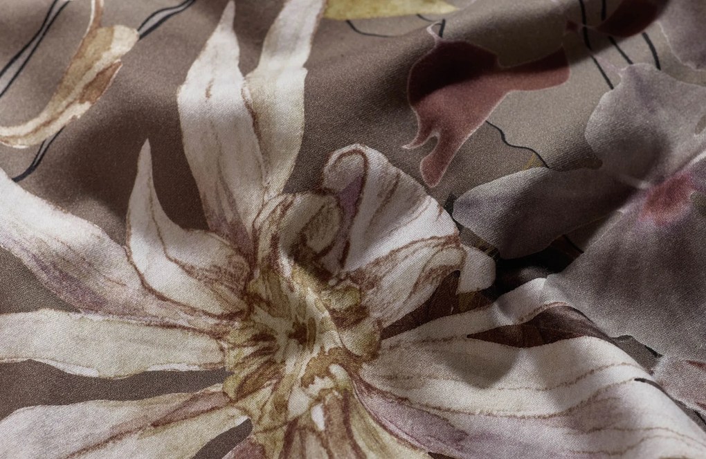 Kardol by Beddinghouse Saffron Dekbedovertrek Grey Brown – Bij Swiss Sense