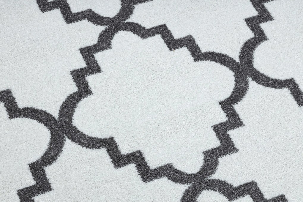 Tapijt SKETCH - F343 room / grijs  klaver Marokkaanse, trellis - TWEEDE-KLASSE PRODUCT
