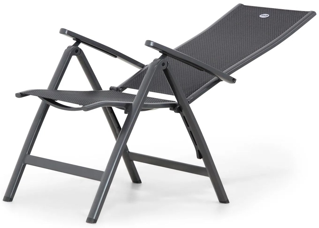 Tuinset 4 personen 160 cm Aluminium/Textileen /Aluminium/textileen Grijs Hartman Royal