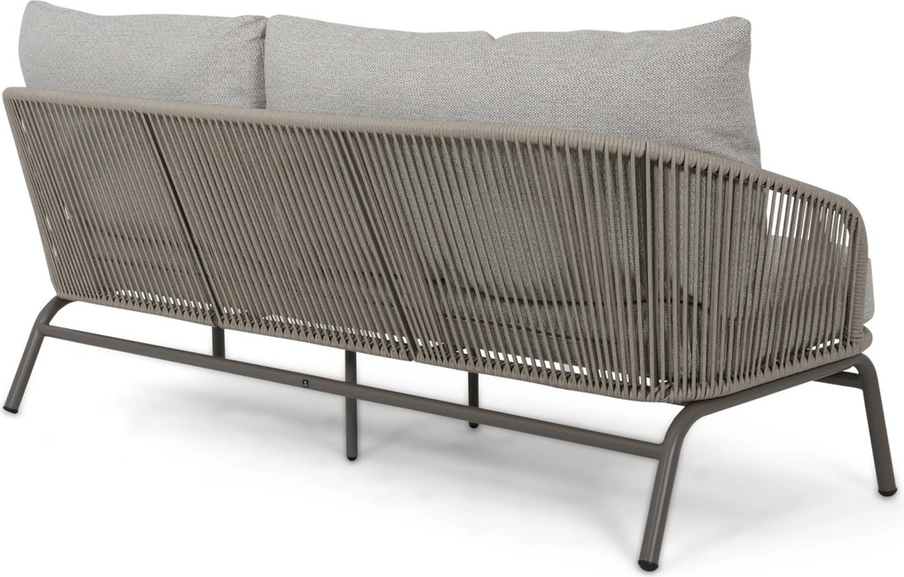 Stoel en Bank Loungeset 4 personen/5 personen Rope Taupe Coco Livo