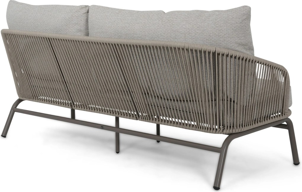 Stoel en Bank Loungeset 4 personen Rope Taupe  Coco Livo