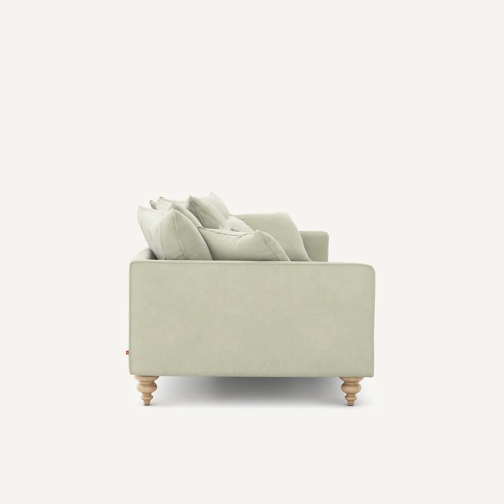 Bank stonewashed fluweel, Lazare