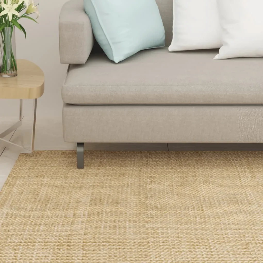 vidaXL Vloerkleed 80x350 cm natuurlijk sisal