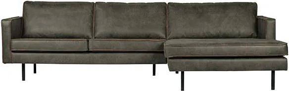 Rodeo bank chaise longue rechts army BePureHome