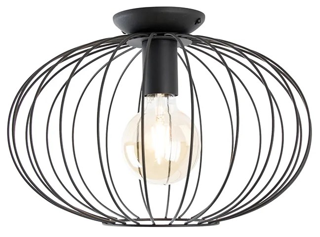 Smart plafonnière zwart incl. Wifi G95 - Margarita