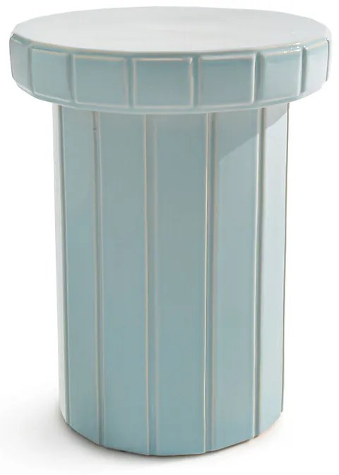 Bijzettafel of nachtkastje in keramiek Tulli