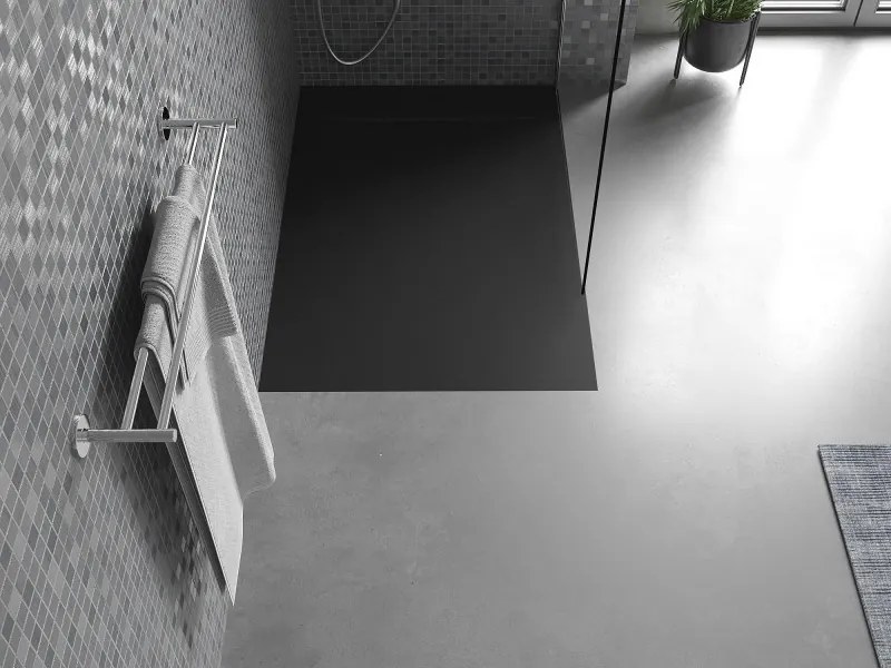 Mexen Otto rechthoekige douchebak SMC 100 x 90 cm, zwart - 4N709010