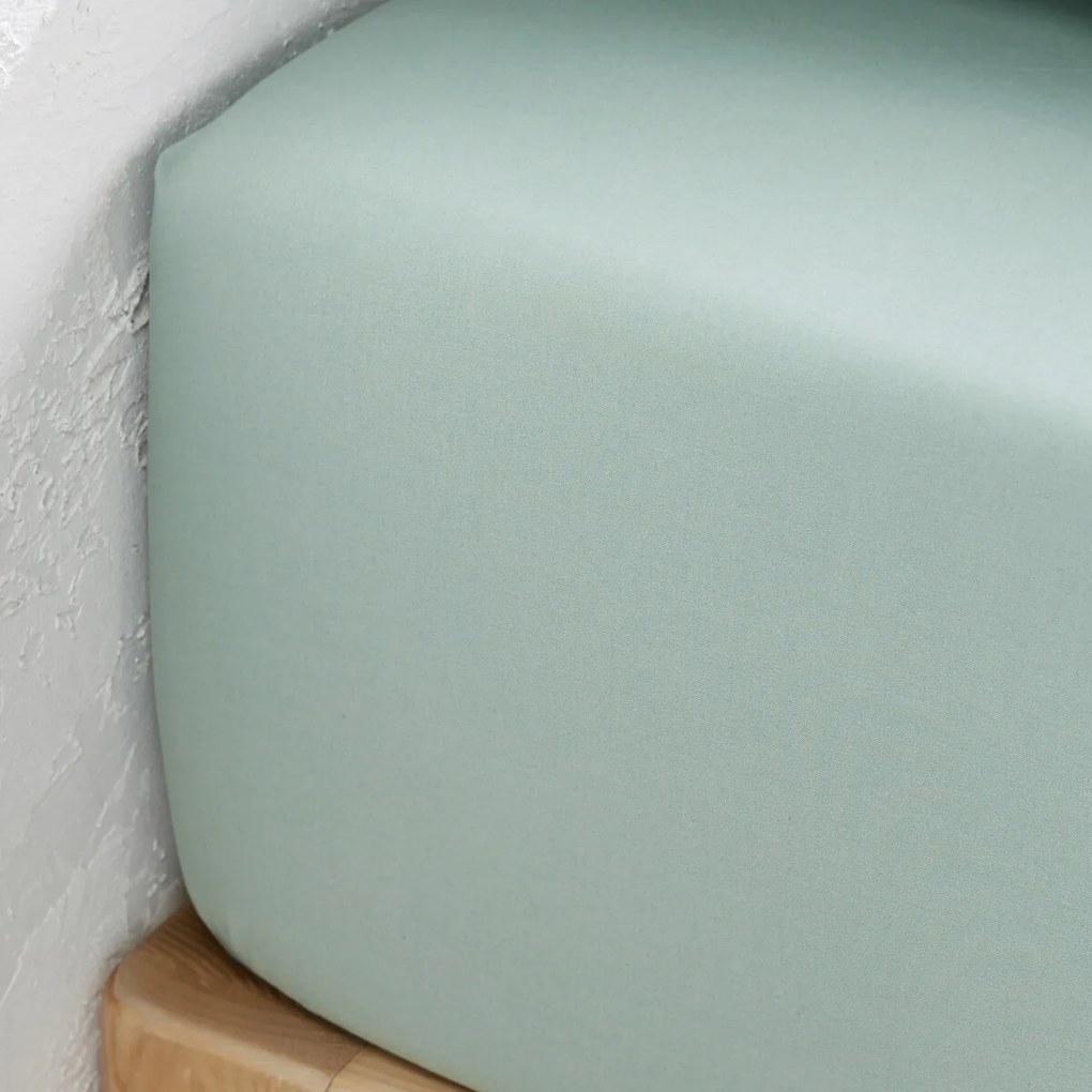 Hoeslaken van perkal katoen, 80 draden, 35 cm kop, Scenario