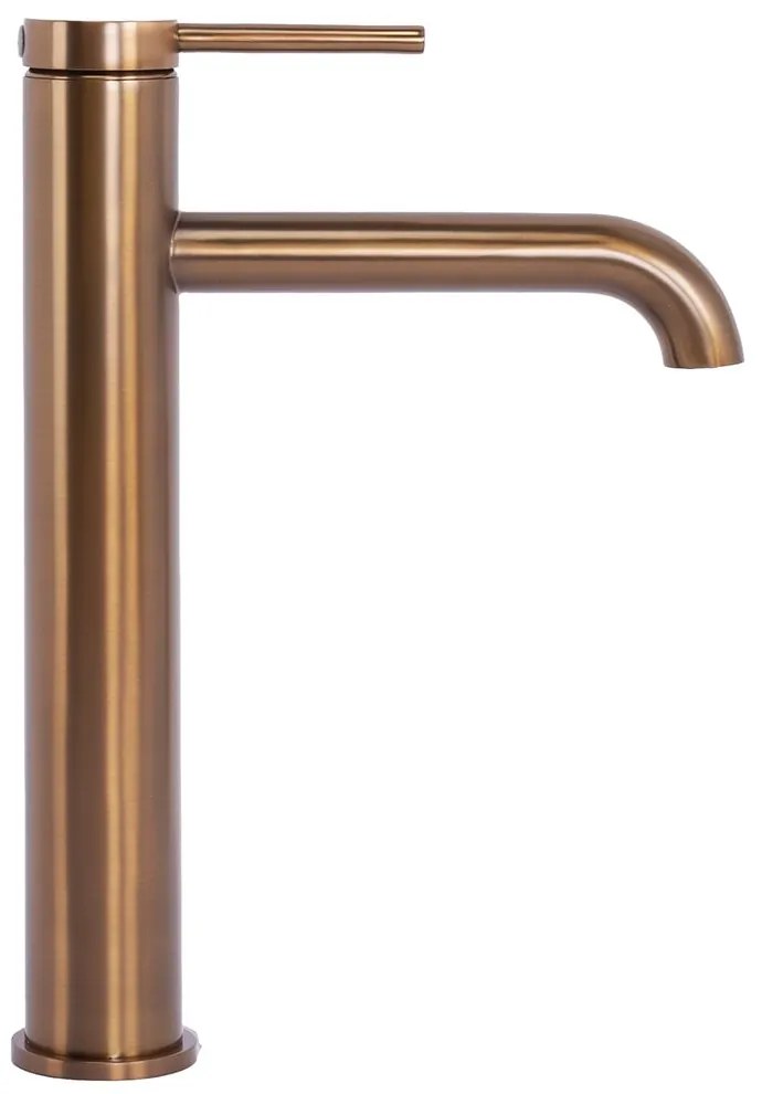 Wastafelkraan Rea Spot Brush Copper High