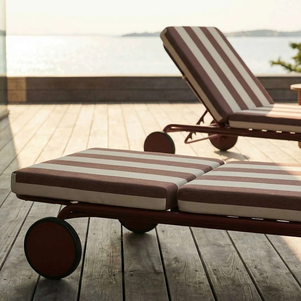 Mollis Sunbed Outdoor - Renesse Chestnut