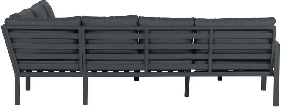 Garden Impressions Denver loungeset 4-delig - zwart