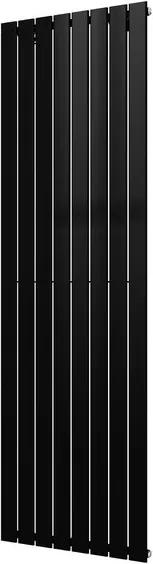 Plieger Cavallino designradiator enkel verticaal 2000x602mm 1395W zwart 7252729