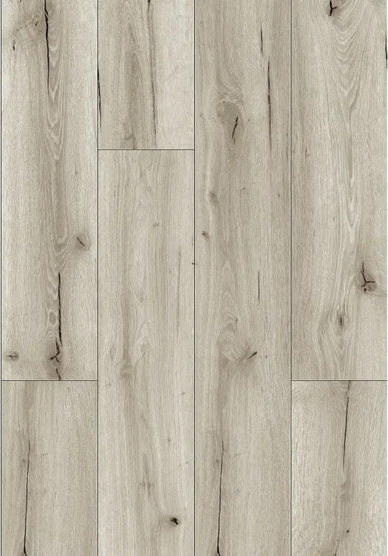 Mexen Wirginia vinylpanelen 1227 x 187 mm LVT Dryback 2,5 mm, PVC onderlaag, 4 V-groef, Eik - F1305-1227-187-255-4V1-01