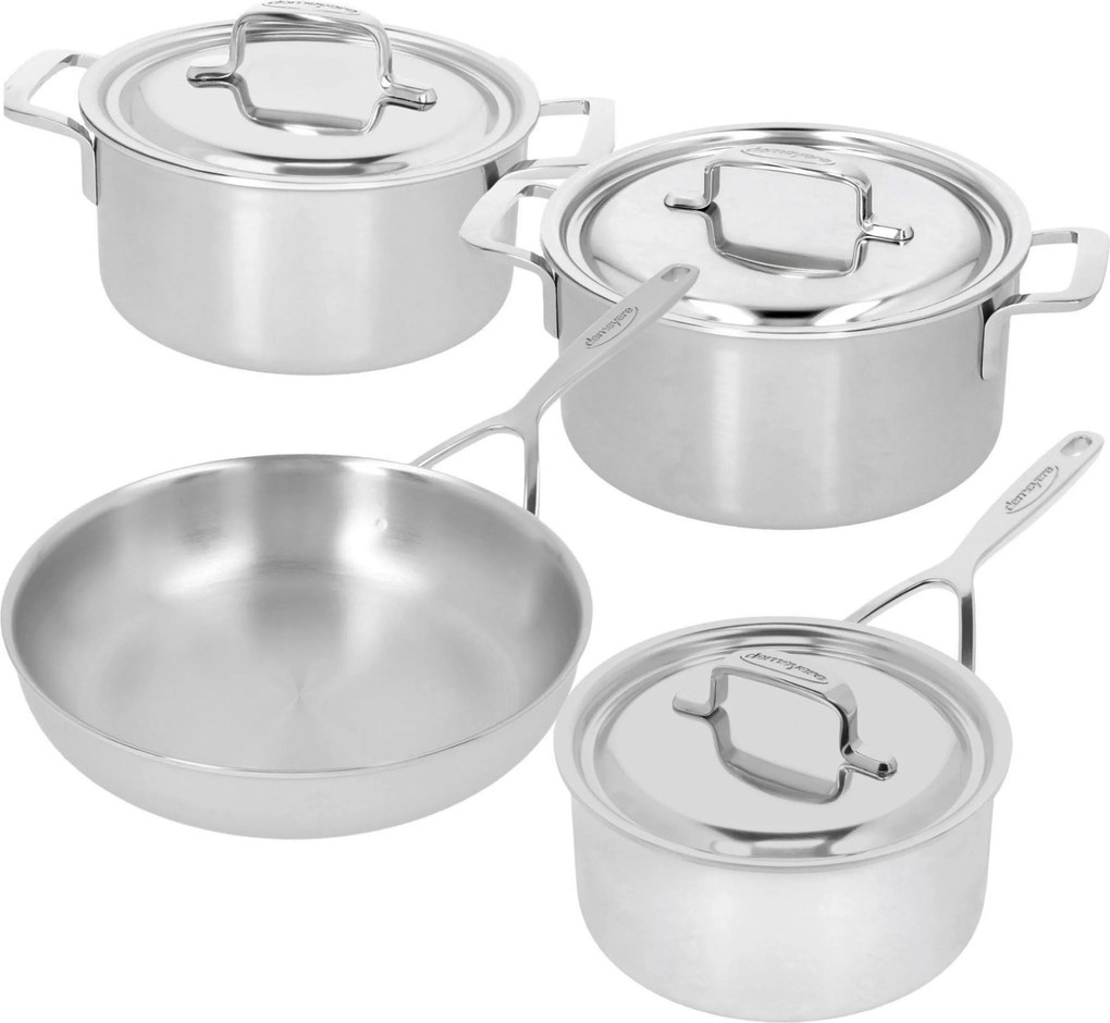 Demeyere 5-Plus Potten- en pannenset, 4-delig - 5-Plus - Demeyere