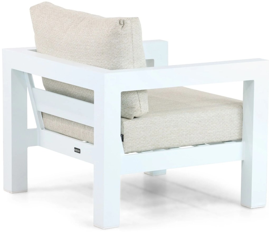 Tuinstoel Aluminium Wit Lifestyle Garden Furniture Luca