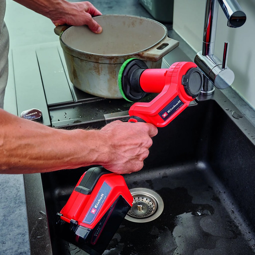 Einhell Reinigingspadsset - 6-delig - Ø 100 mm - Dikte: 10 mm - Geschikt voor Picobella 18/90 Li Solo