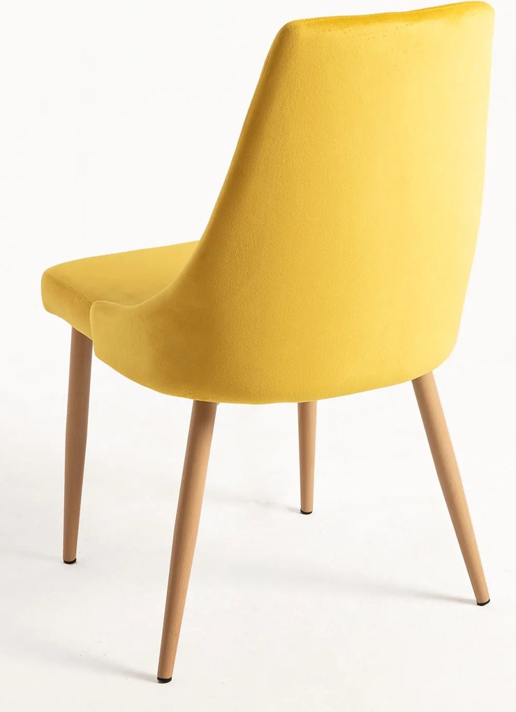 Set 4 Stoik Wood Stoelen