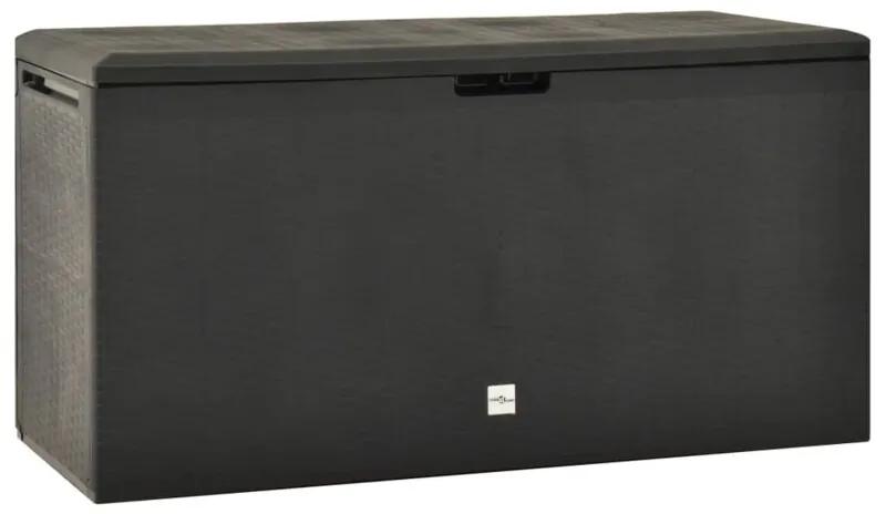 Tuinbox 114x47x60 cm antraciet