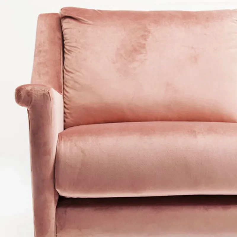 Kare Design San Diego Retro Bankje Roze Velvet