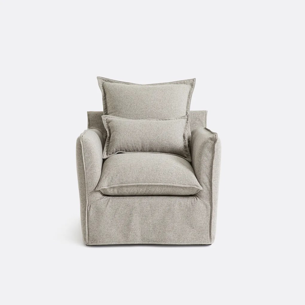 Fauteuil, afneembare hoes, polyester, Odna