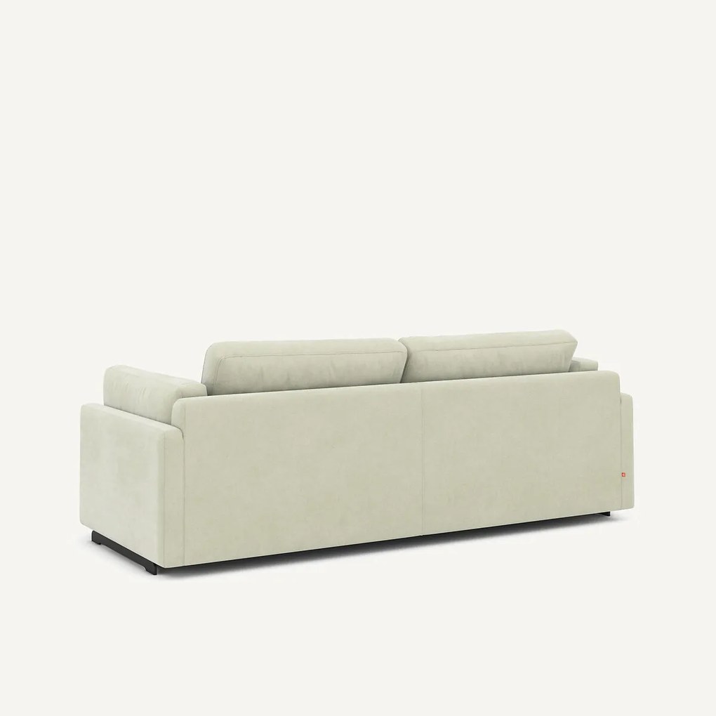 Slaapbank in stonewashed fluweel, CESAR