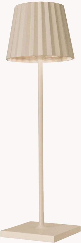 Draagbare outdoor LED-tafellamp Troll RC, dimbaar