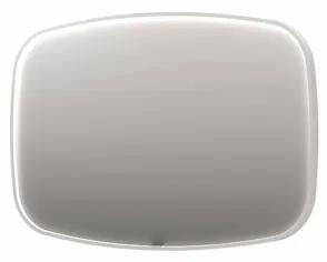 INK SP31 spiegel - 120x4x80cm contour in stalen kader incl dir LED - verwarming - color changing - dimbaar en schakelaar - mat wit 8409861