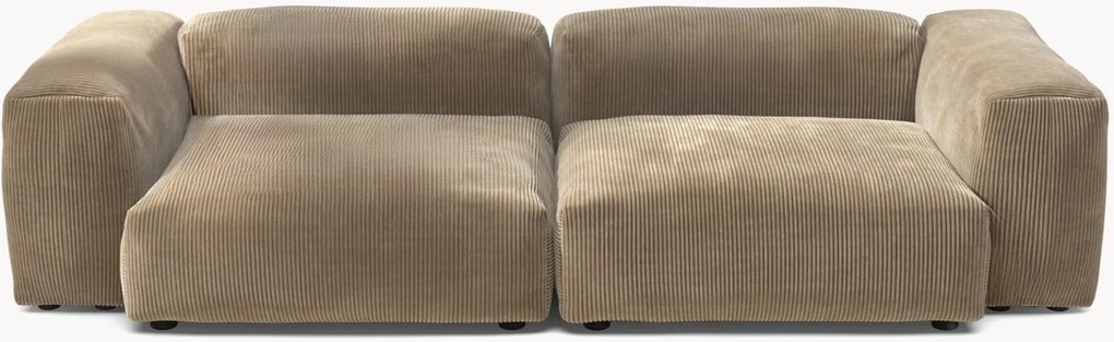 Modulaire bank Vetsak (3-zits) van corduroy