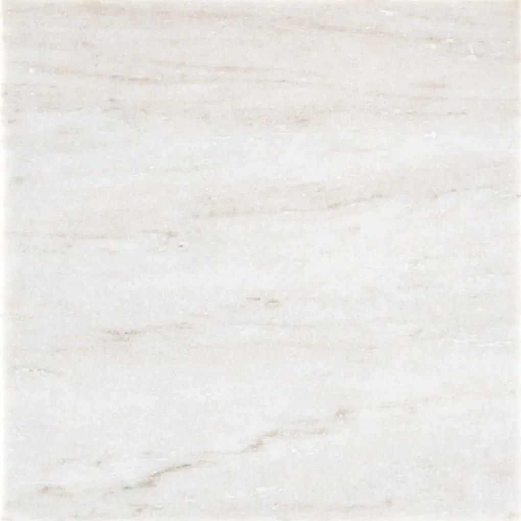 Richmond Interiors Moran Marmeren Nachtkastje Beige Wit - 35.5x35.5x51cm.