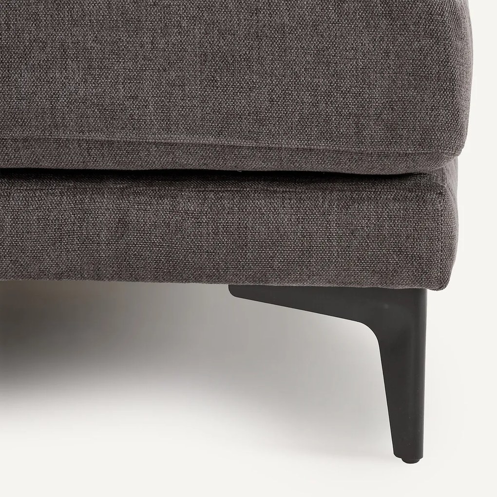 Voetensteun van gevlochten polyester, MODERNISTE, ontwerp van Emmanuel Gallina