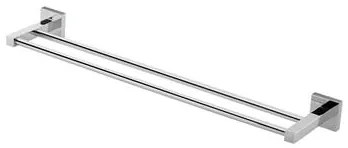 Eastbrook Rimini messing handdoekbeugel dubbel chroom