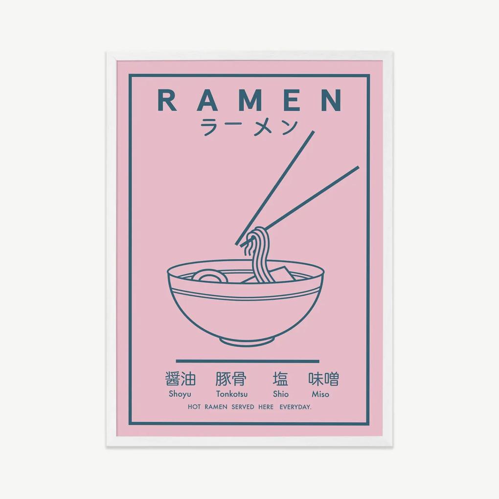 Violet Studio, 'Ramen Food Poster', ingelijste print, A3