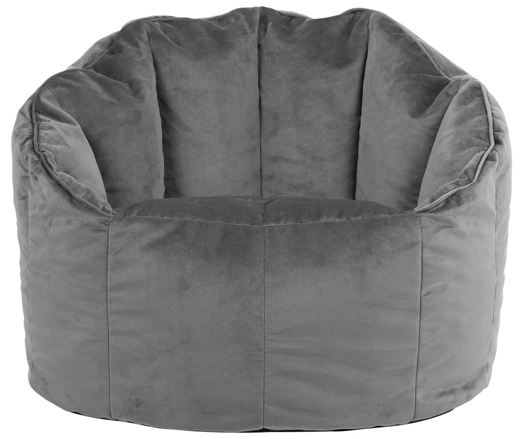 Sirena Zitzak Stoel Velvet - Grijs