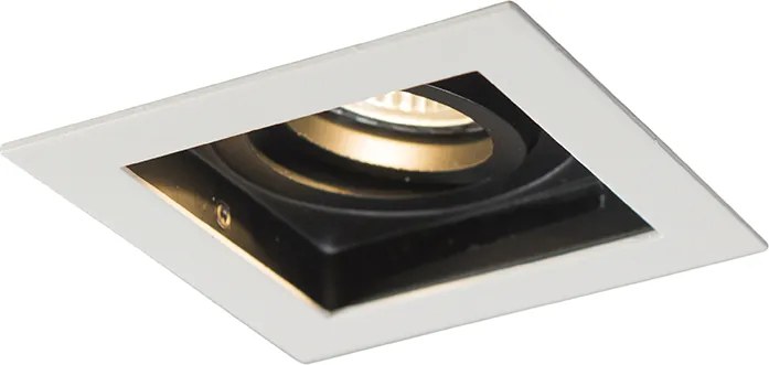 Smart inbouwspot wit incl. WiFi GU10 verstelbaar - Carree